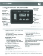 Energy Command 30 Guide
