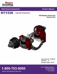 Reyco Granning RT1330 Tag Suspension Manual