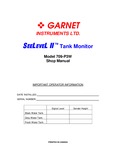 SeeLevel II Model 709-P3W Shop Manual