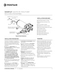 SHURFLO 4048 Installation & operation Manual